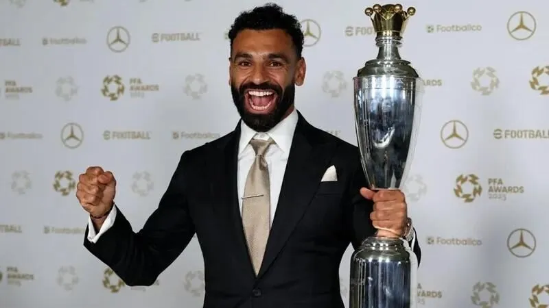 Mohamed Salah giành giải cầu thủ xuất sắc