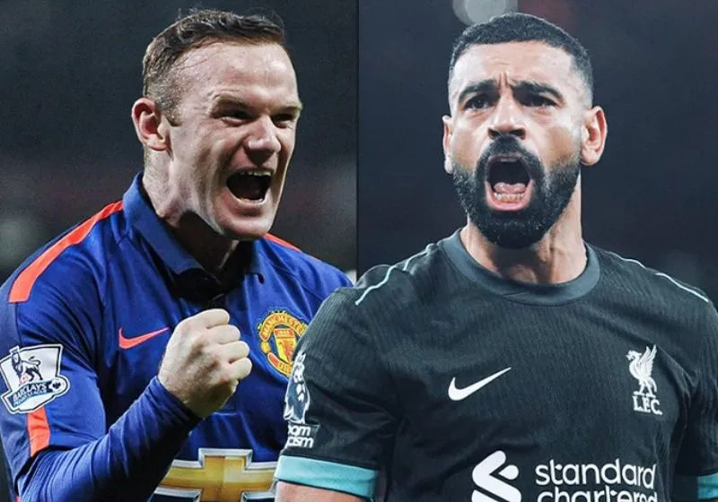 Salah cân bằng thành tích của Rooney